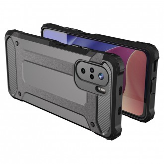 Hybrid Armor Case Tough Rugged Cover for Xiaomi Redmi K40 Pro+ / K40 Pro / K40 / Poco F3 golden