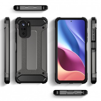 Hybrid Armor Case Tough Rugged Cover for Xiaomi Redmi K40 Pro+ / K40 Pro / K40 / Poco F3 golden