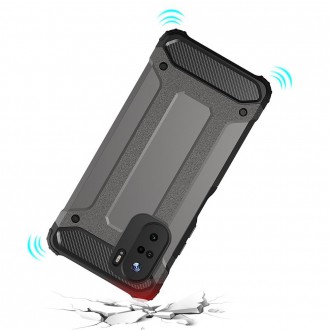 Hybrid Armor Case Tough Rugged Cover for Xiaomi Redmi K40 Pro+ / K40 Pro / K40 / Poco F3 golden