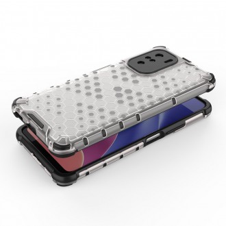 Honeycomb Case armor cover with TPU Bumper for Xiaomi Redmi K40 Pro+ / K40 Pro / K40 / Poco F3 black