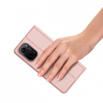 Dux Ducis Skin Pro Bookcase type case for Xiaomi Redmi K40 Pro+ / K40 Pro / K40 / Poco F3 pink