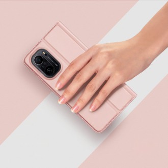 Dux Ducis Skin Pro Bookcase type case for Xiaomi Redmi K40 Pro+ / K40 Pro / K40 / Poco F3 pink