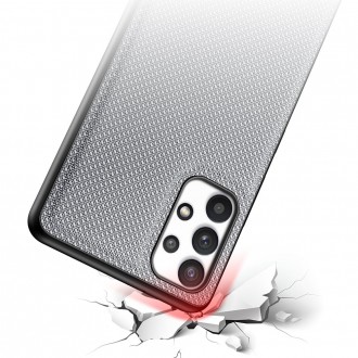 Dux Ducis Fino case covered with nylon material for Samsung Galaxy A32 4G gray