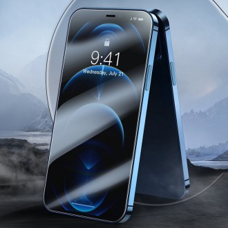 Baseus 2x 0,3 mm Full-glass Super porcelain crystal Tempered Glass For iPhone 12 Pro Max transparent (SGAPIPH67N-LI02)