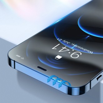 Baseus 2x 0,3 mm Full-glass Super porcelain crystal Tempered Glass For iPhone 12 Pro Max transparent (SGAPIPH67N-LI02)