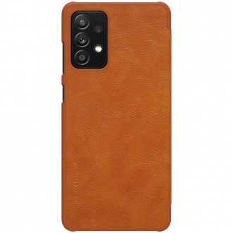 Nillkin Qin original leather case cover for Samsung Galaxy A72 4G brown