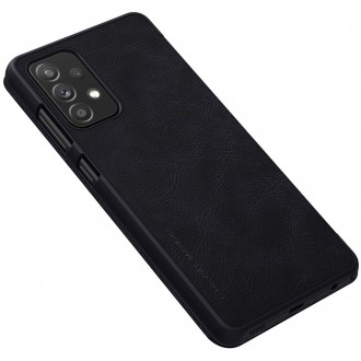 Nillkin Qin original leather case cover for Samsung Galaxy A72 4G black