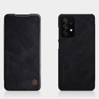 Kožené pouzdro Nillkin Qin pro Samsung Galaxy A52s 5G / A52 5G / A52 4G černé