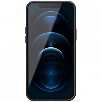 Nillkin Super Frosted Shield Case + kickstand for iPhone 12 Pro Max black