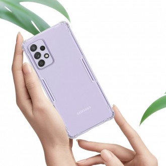Nillkin nature tpu case gel ultra slim cover for samsung galaxy a52s 5g / a52 5g / a52 4g transparent