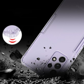 Nillkin nature tpu case gel ultra slim cover for samsung galaxy a52s 5g / a52 5g / a52 4g transparent