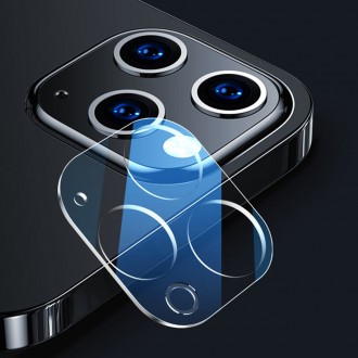 Joyroom Mirror Series Full Camera Tempered Glass Camera Lens For iPhone 12 Pro Max Transparent (JR-PF731)