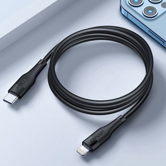 Rychlonabíjecí kabel Joyroom USB C - Lightning Power Delivery 2,4 A 20 W 1,2 m černý (S-1224M3)