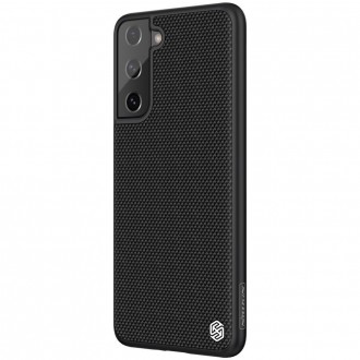Nillkin Textured Case rugged cover with gel frame and nylon on the back Samsung Galaxy S21 FE black