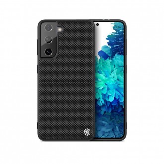 Nillkin Textured Case rugged cover with gel frame and nylon on the back Samsung Galaxy S21 FE black