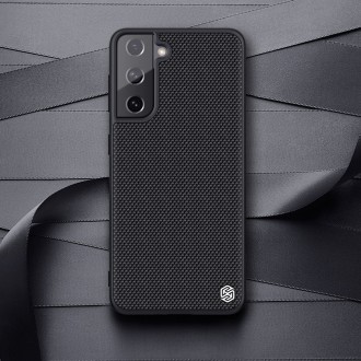 Nillkin Textured Case rugged cover with gel frame and nylon on the back Samsung Galaxy S21 FE black
