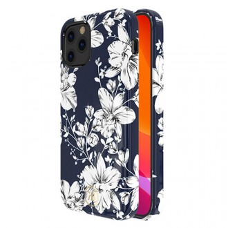 Kingxbar Blossom case decorated with original Swarovski crystals iPhone 12 mini multicolour (Lily)