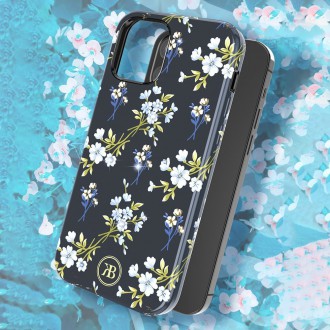 Kingxbar Blossom case decorated with original Swarovski crystals iPhone 12 Pro Max multicolour (Gardenia)