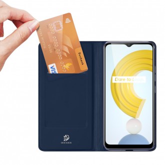 Dux Ducis Skin Pro Bookcase type case for Realme C21 black