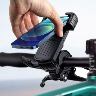 Ugreen universal bicycle phone holder for bike motorcycle handlebar black (LP494 black)
