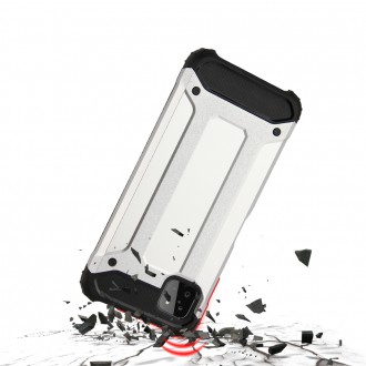 Hybrid Armor Case Tough Rugged Cover for Samsung Galaxy A22 5G black