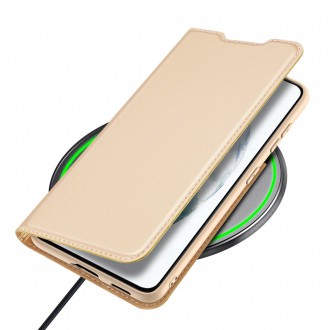Dux Ducis Skin Pro Bookcase type case for Samsung Galaxy S21 FE golden