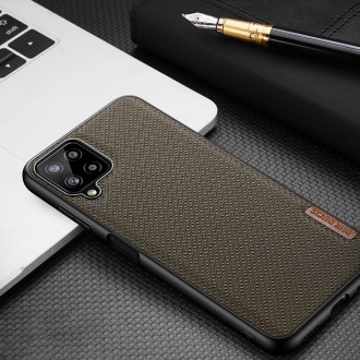 Dux Ducis Fino case covered with nylon material for Samsung Galaxy A22 4G gray