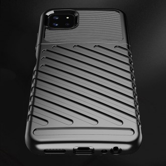 Thunder Case Flexible Tough Rugged Cover TPU Case for Samsung Galaxy A22 5G blue