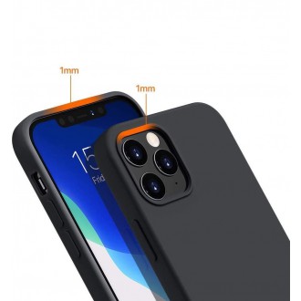 Silicone Case Soft Flexible Rubber Cover for Xiaomi Redmi Note 10 5G / Poco M3 Pro black