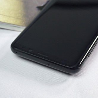 3D Edge Nano Flexi Glass Hybrid Full Screen Protector with frame for Samsung Galaxy S21 5G black
