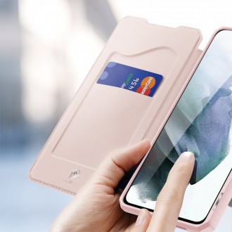 DUX DUCIS Skin X Bookcase type case for Samsung Galaxy S21 FE pink