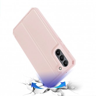 DUX DUCIS Skin X Bookcase type case for Samsung Galaxy S21 FE pink
