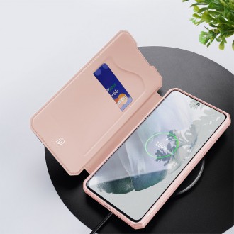 DUX DUCIS Skin X Bookcase type case for Samsung Galaxy S21 FE pink