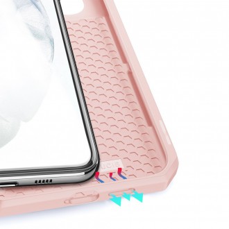 DUX DUCIS Skin X Bookcase type case for Samsung Galaxy S21 FE pink
