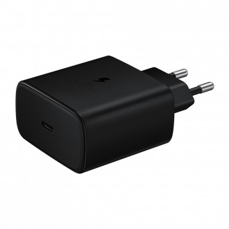 Originální nástěnná nabíječka Samsung Super Quick Charge 25W USB-C černá (EP-TA800XBEGWW)