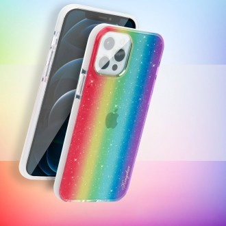 Kingxbar Ombre Case Back Cover for iPhone 12 Pro Max multicolour