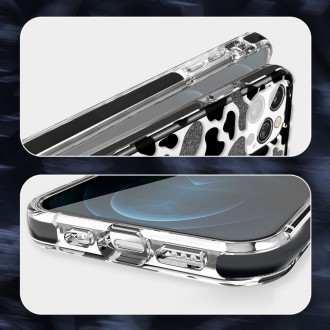 Kingxbar Wild Series case for iPhone 12 Pro Max cow