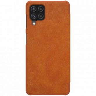 Nillkin Qin original leather case cover for Samsung Galaxy A22 4G brown