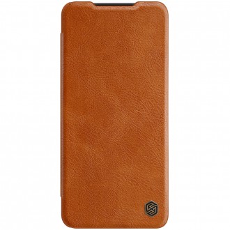 Nillkin Qin original leather case cover for Samsung Galaxy A22 4G brown