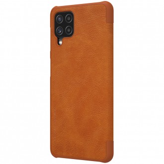 Nillkin Qin original leather case cover for Samsung Galaxy A22 4G brown