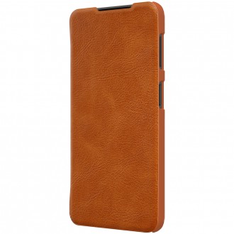 Nillkin Qin original leather case cover for Samsung Galaxy A22 4G brown
