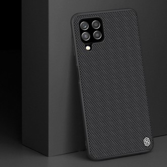 Nillkin Textured Case rugged cover with gel frame and nylon on the back Samsung Galaxy A22 4G black