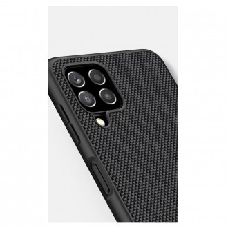 Nillkin Textured Case rugged cover with gel frame and nylon on the back Samsung Galaxy A22 4G black