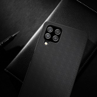 Nillkin Textured Case rugged cover with gel frame and nylon on the back Samsung Galaxy A22 4G black