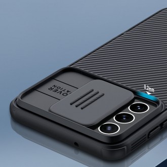 Nillkin CamShield Pro Case kryt kryt fotoaparátu pro fotoaparát Samsung Galaxy S21 FE černý
