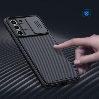 Nillkin CamShield Pro Case kryt kryt fotoaparátu pro fotoaparát Samsung Galaxy S21 FE černý