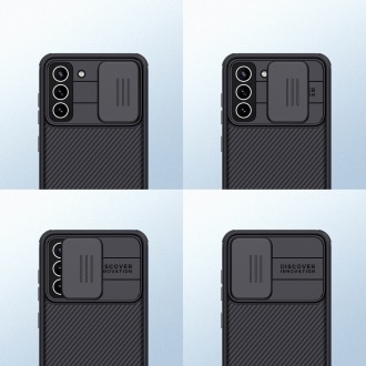Nillkin CamShield Pro Case kryt kryt fotoaparátu pro fotoaparát Samsung Galaxy S21 FE černý