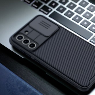 Nillkin CamShield Pro Case kryt kryt fotoaparátu pro fotoaparát Samsung Galaxy S21 FE černý