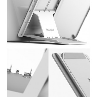 Ringke Fusion Combo Outstanding hard case with TPU frame for Samsung Galaxy Tab S7 11´´ + self-adhesive foldable stand grey (FC475R40)