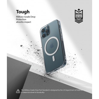 Ringke Fusion Magnetic magnetic hard case with TPU frame for iPhone 12 Pro Max translucent (FSAP0063) (MagSafe compatible)